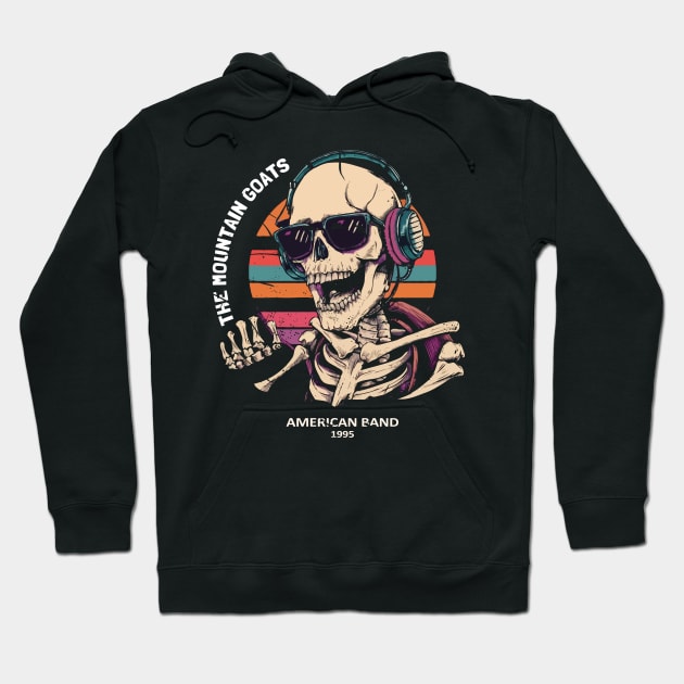 The Mountain Goats Hoodie by mid century icons